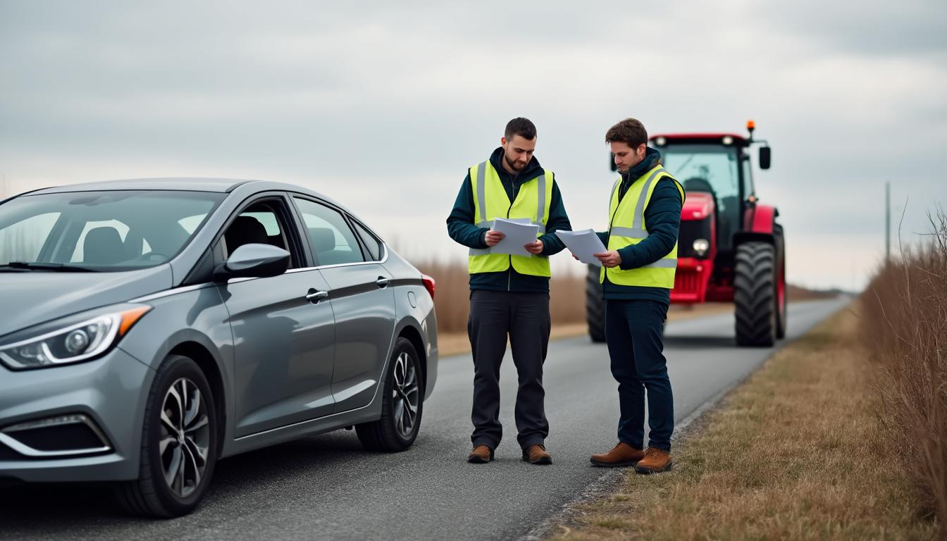 découvrez les démarches à suivre auprès de l'assurance en 2025 après un accident entre un tracteur et une voiture : responsabilités, déclaration, indemnisation et conseils pratiques.