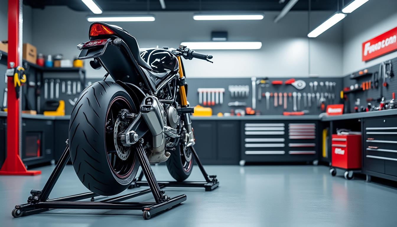 découvrez pourquoi une béquille d'atelier moto est indispensable pour l'entretien de votre deux-roues. notre guide pratique 2025 vous livre conseils, avantages et astuces pour bien choisir votre équipement.