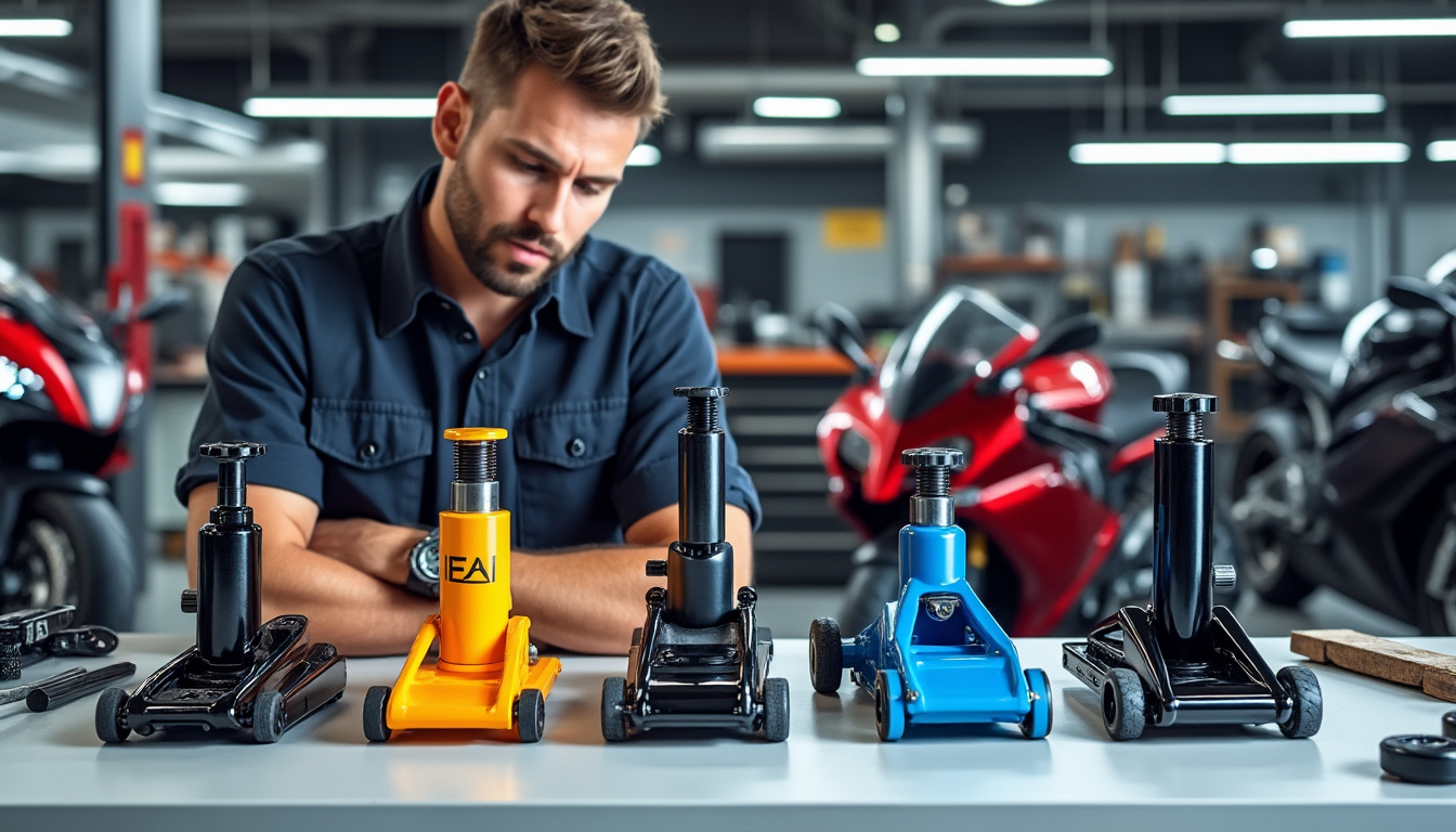 découvrez nos conseils pratiques pour choisir le meilleur cric à moto en 2025. comparez les modèles, les critères essentiels et faites un choix éclairé pour soulever votre deux-roues en toute sécurité.