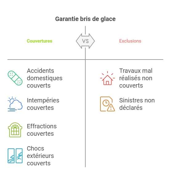 comprendre les raisons d'un refus de prise en charge pour le bris de glace et les démarches à suivre en cas de litige avec votre assurance.